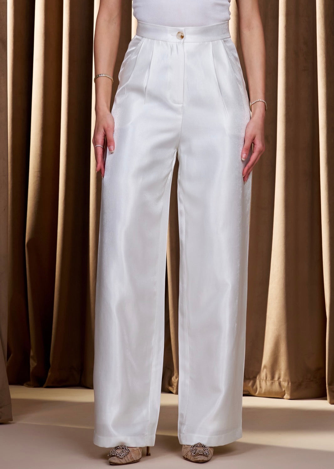 White Crystal pants