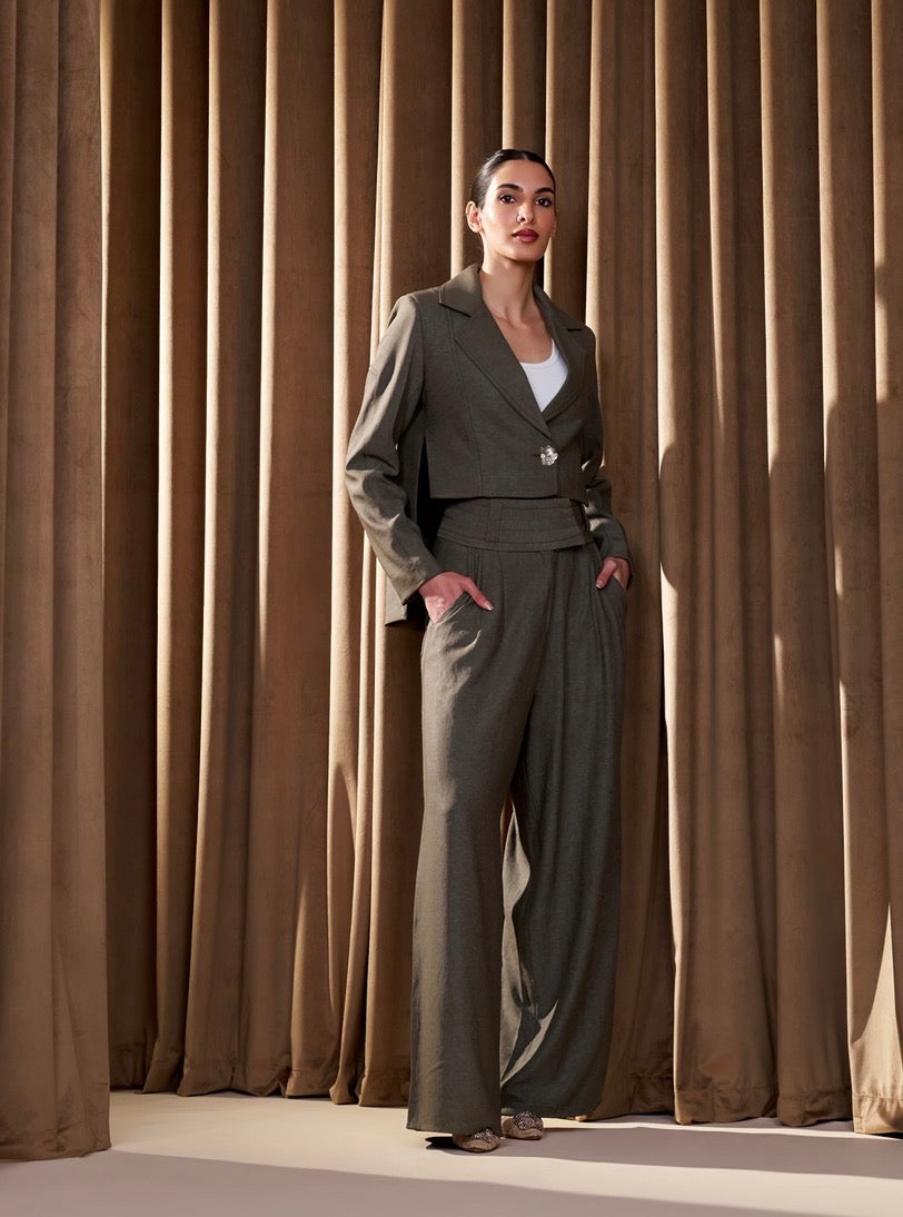 Khaki Luxe Set