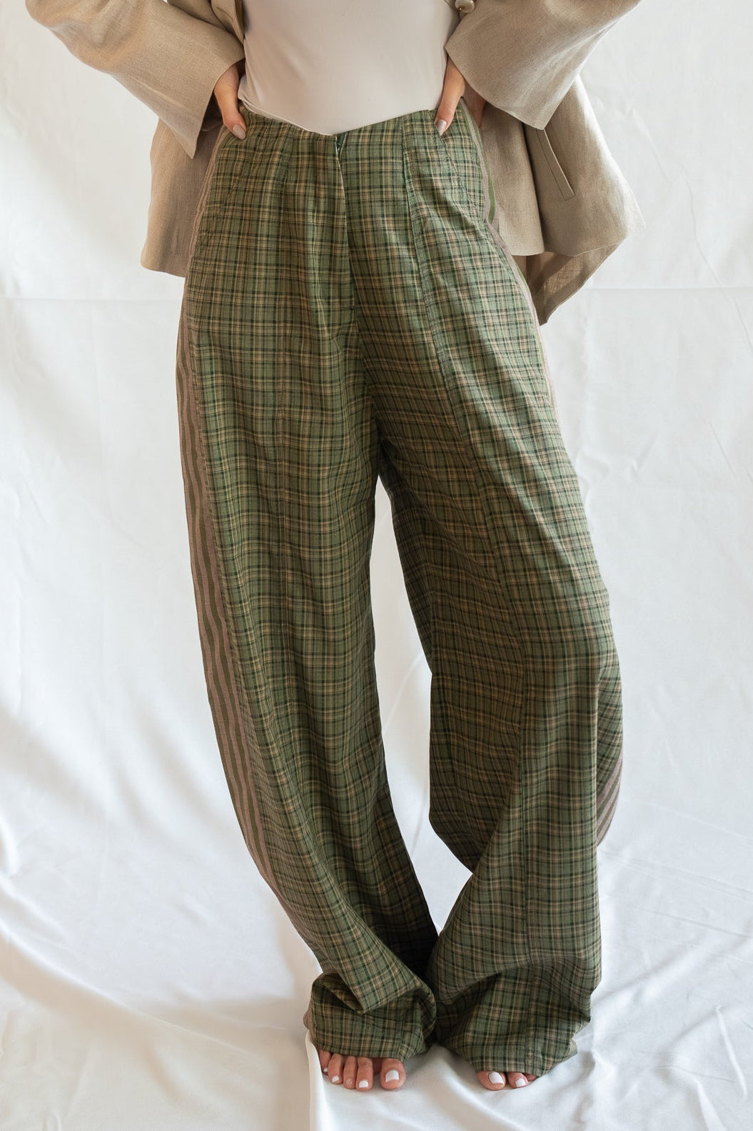 Vintage Check Pants