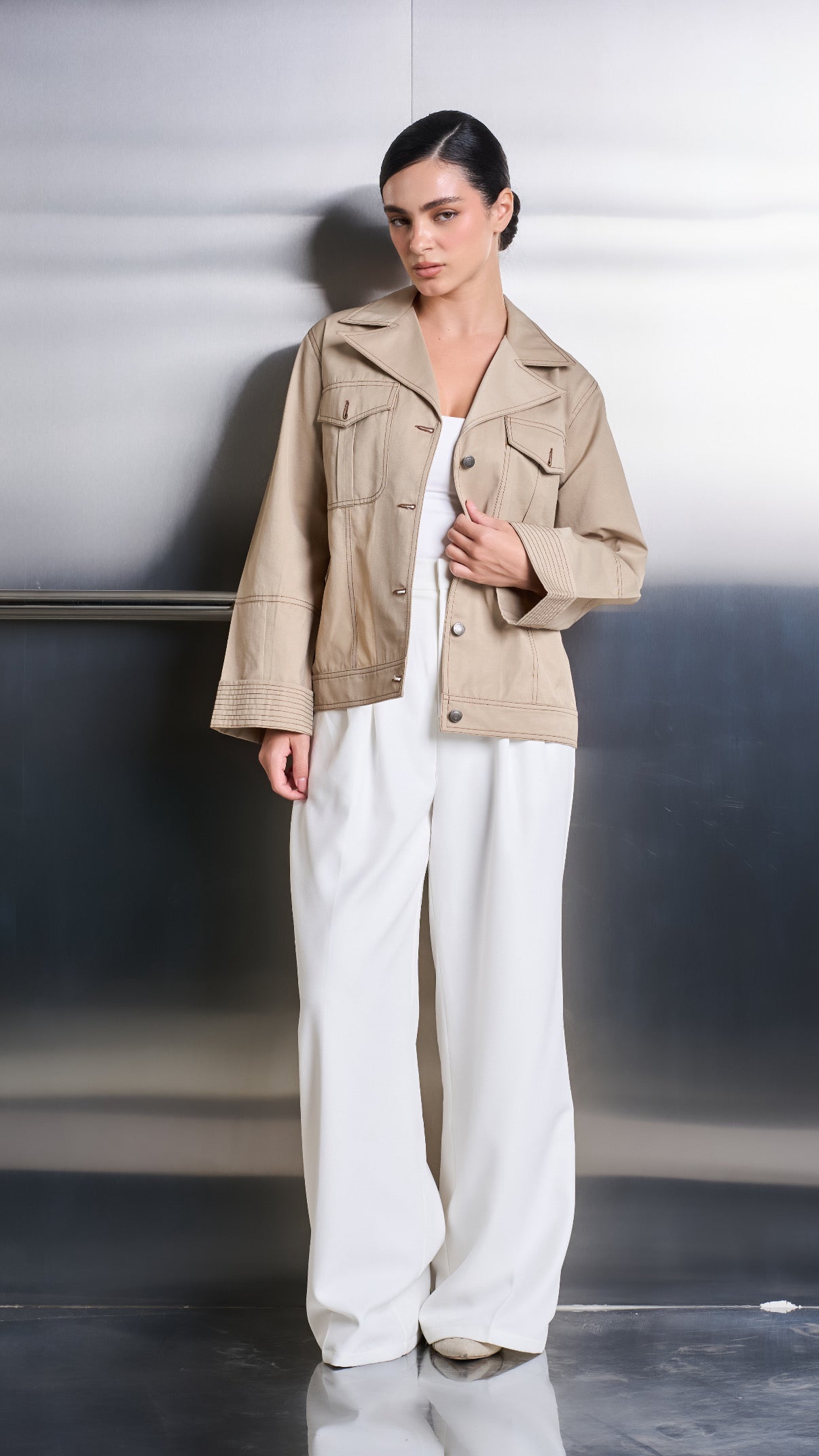 Nomad Beige Jacket