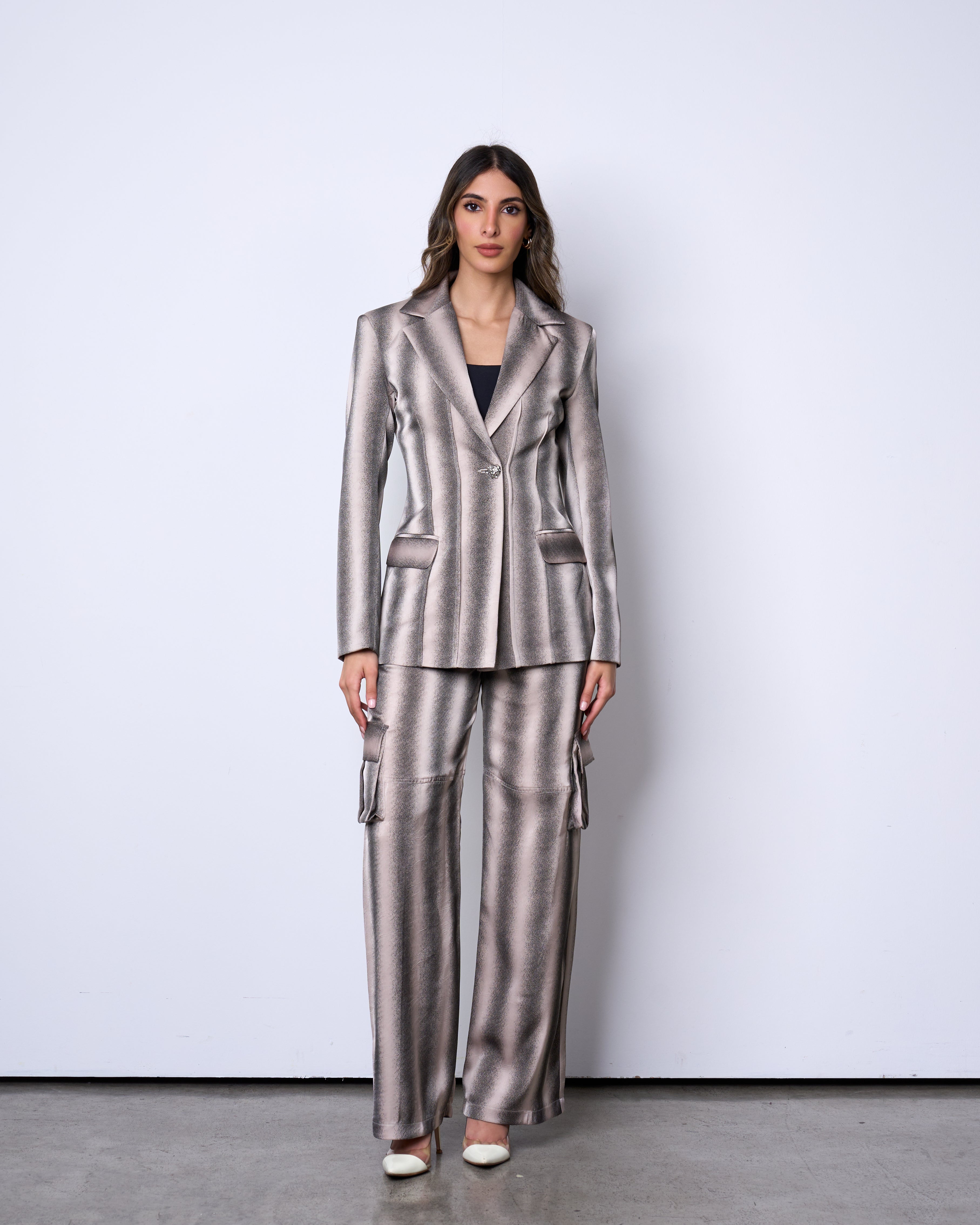 Shadow Striped Suit