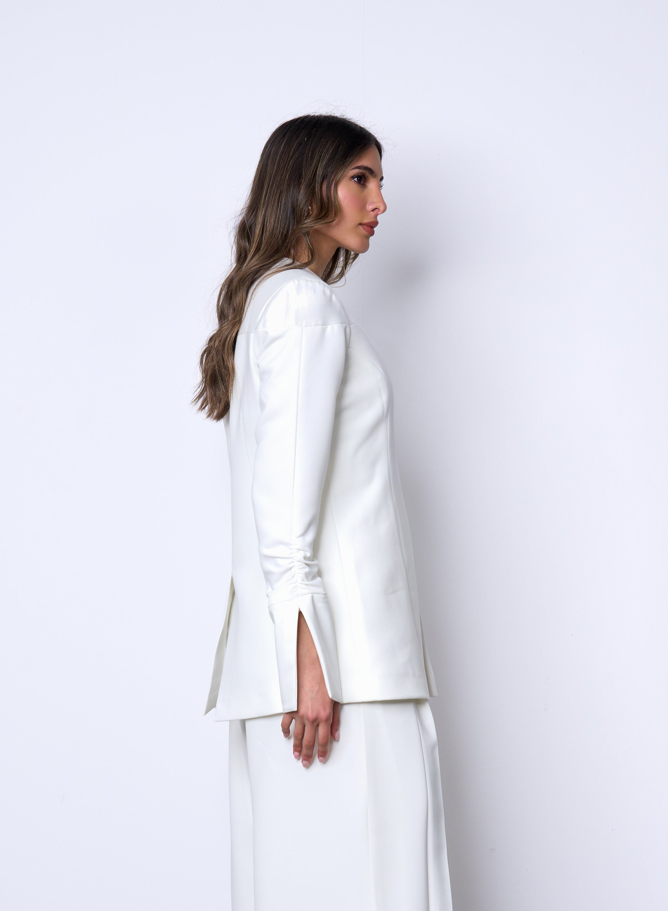 Off-White Structured Zip Blazer