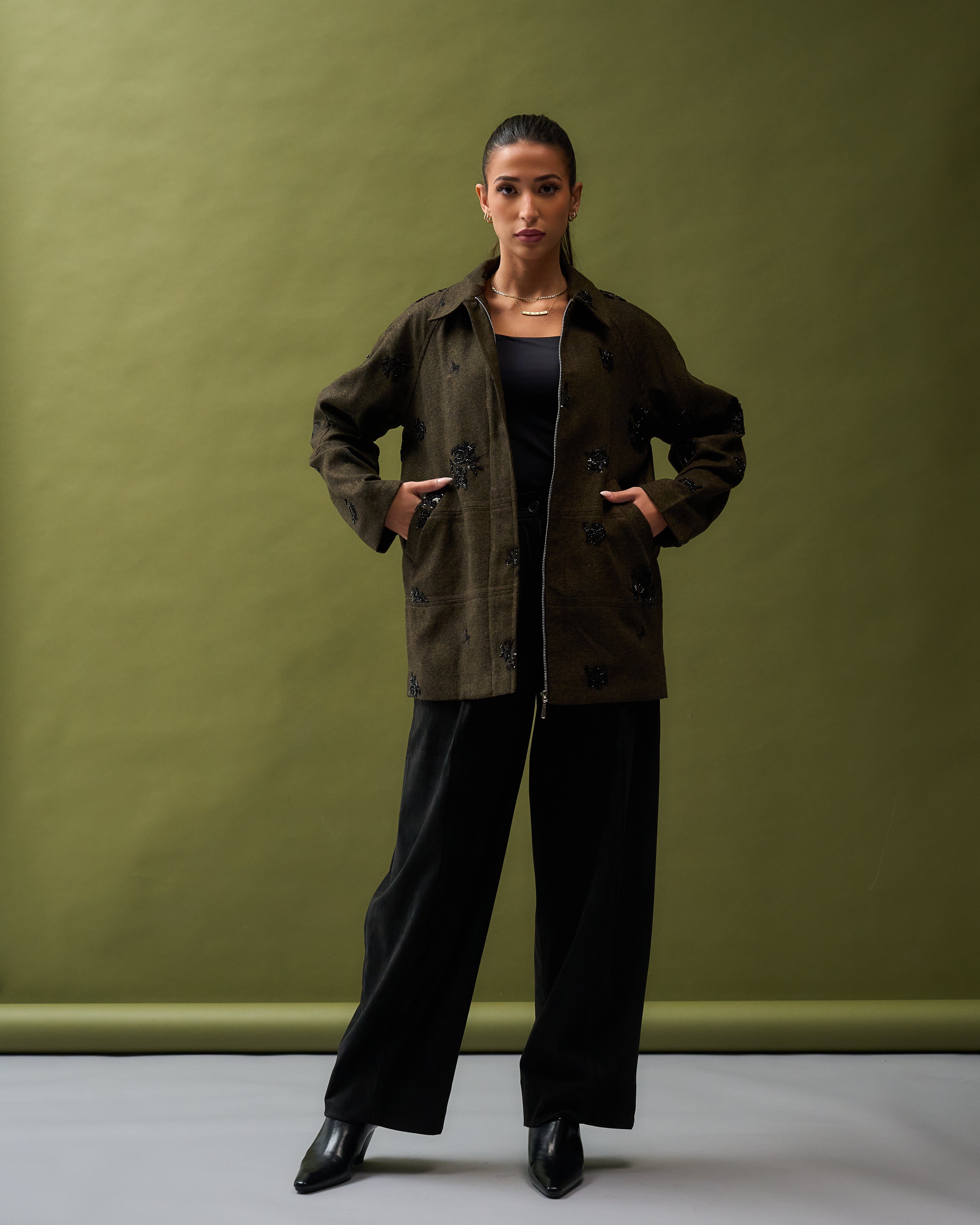Brown Mirage jacket