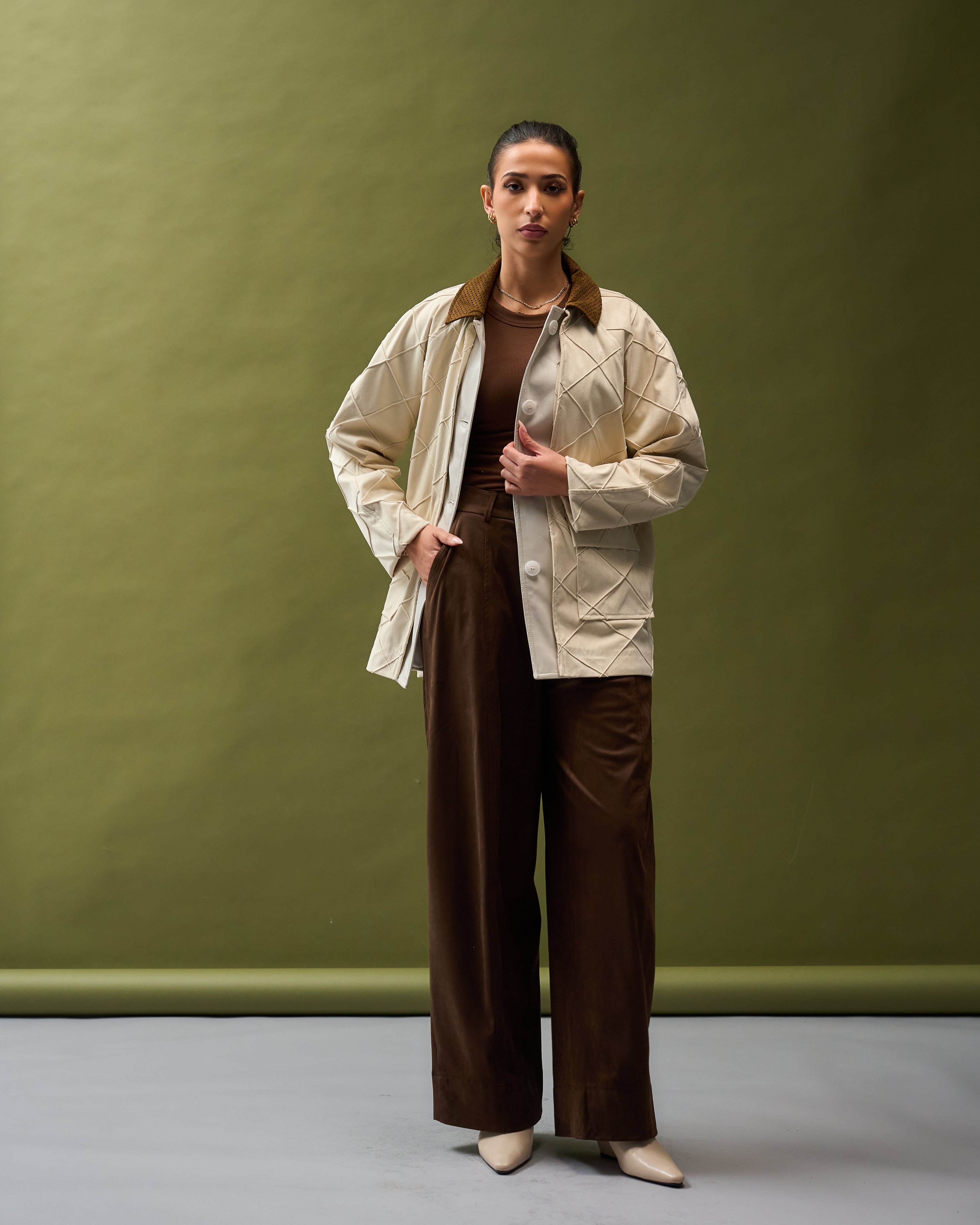 Suede Barn Jacket