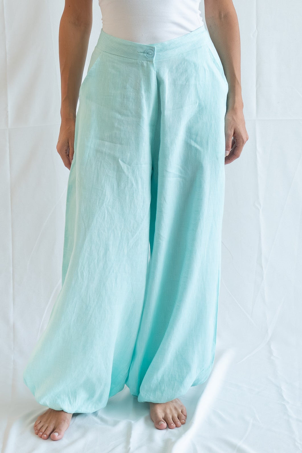 Azura ballon pants - pure linen