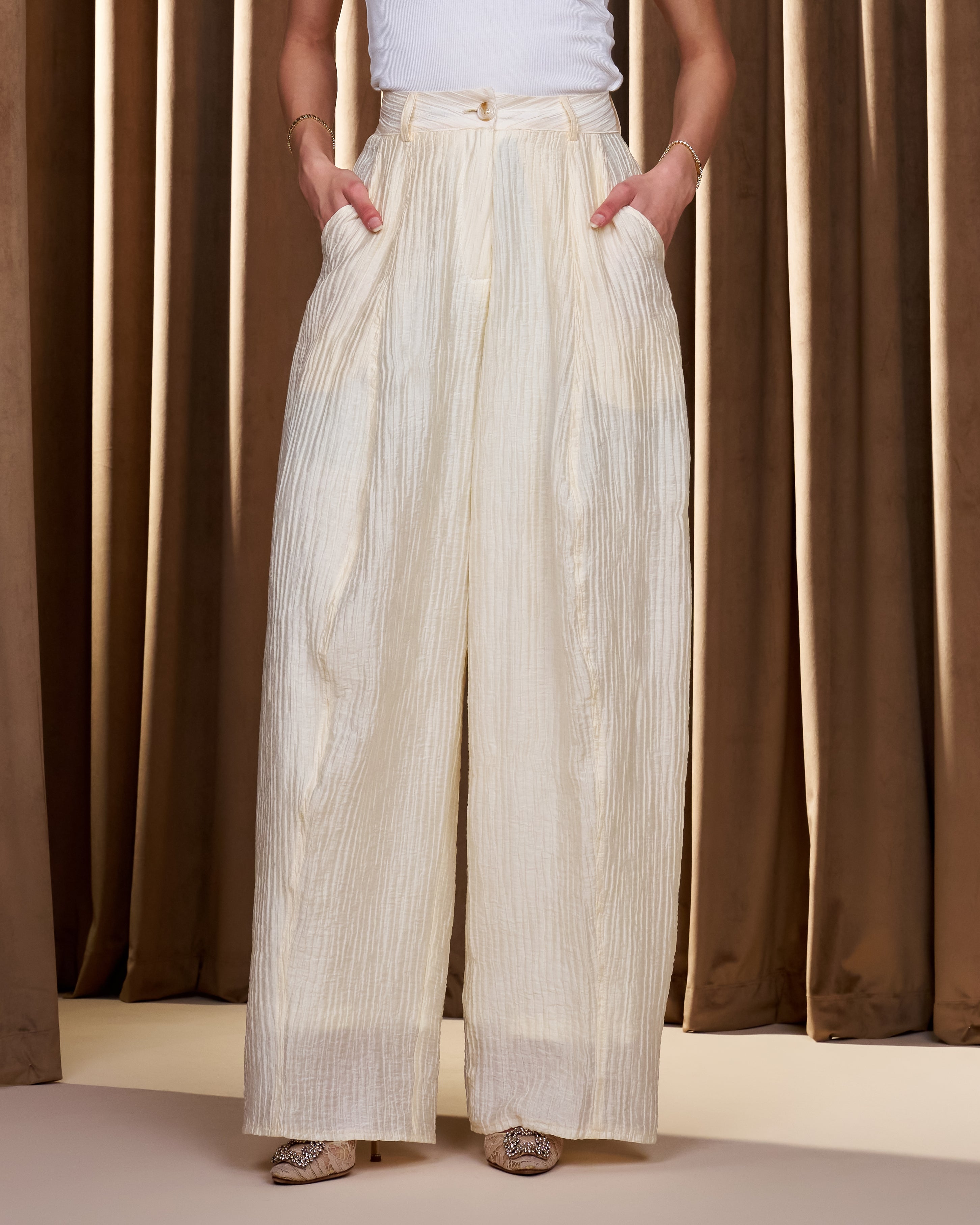 sugar Crinkle Pants