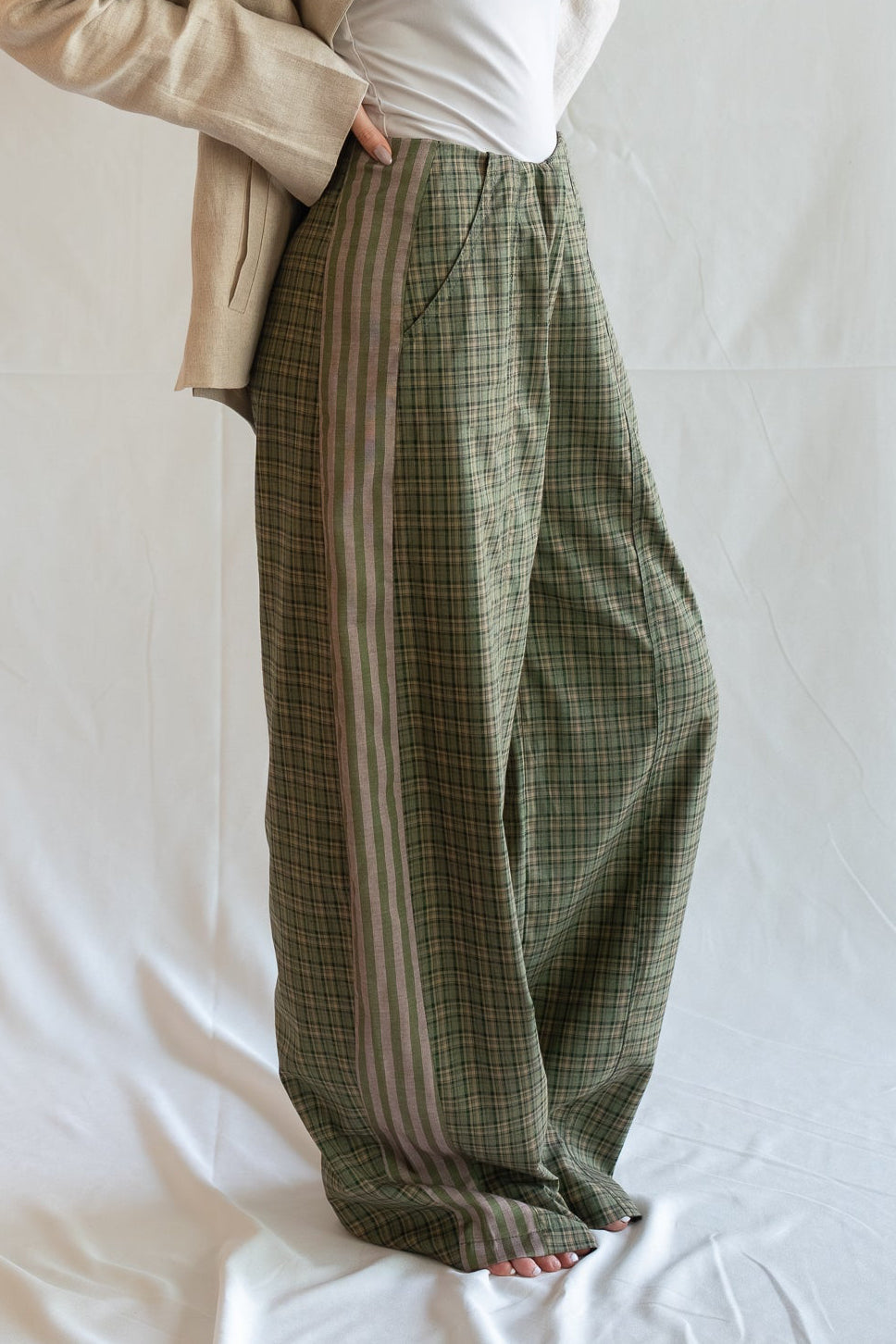 Vintage Check Pants