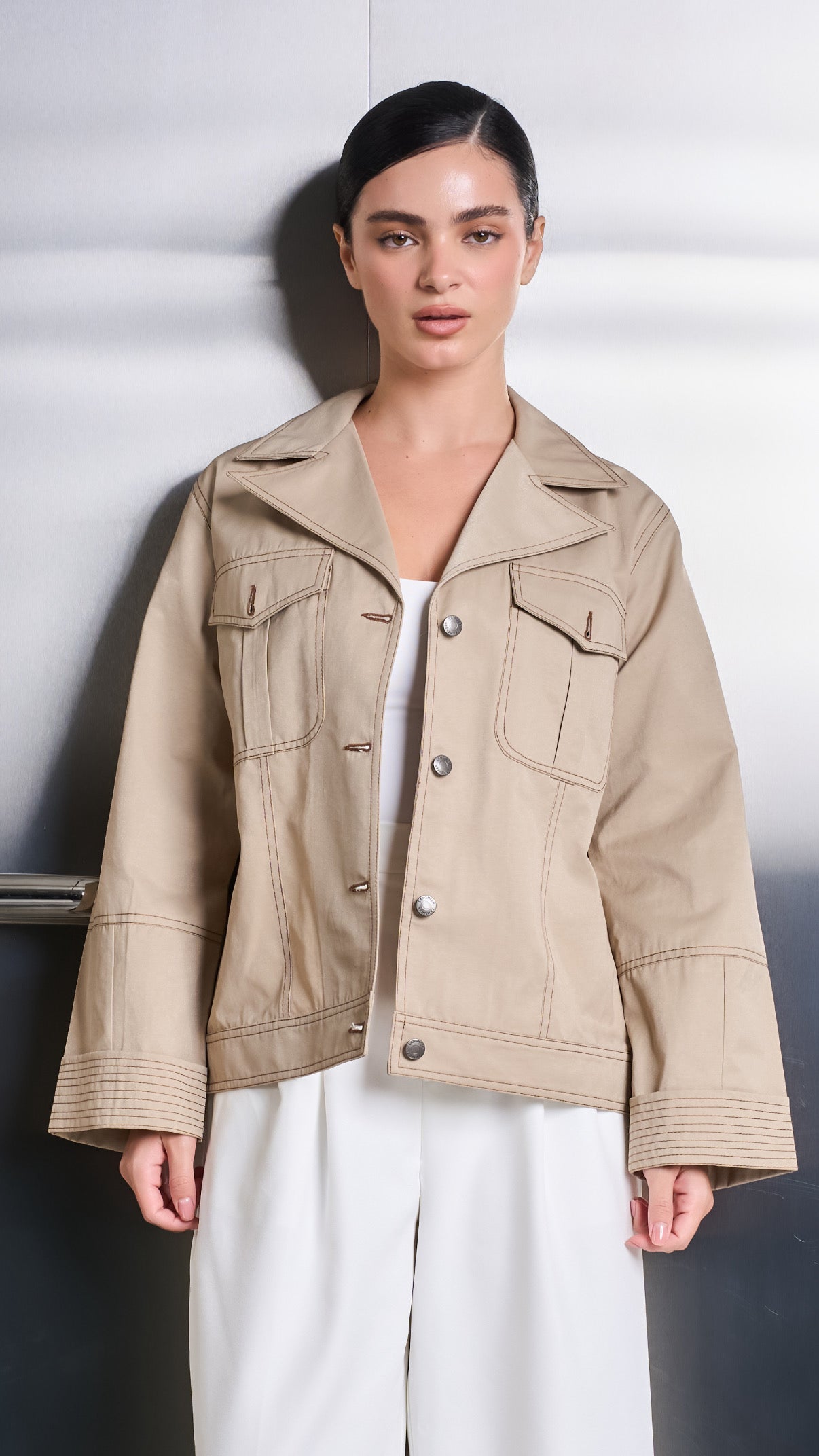 Nomad Beige Jacket