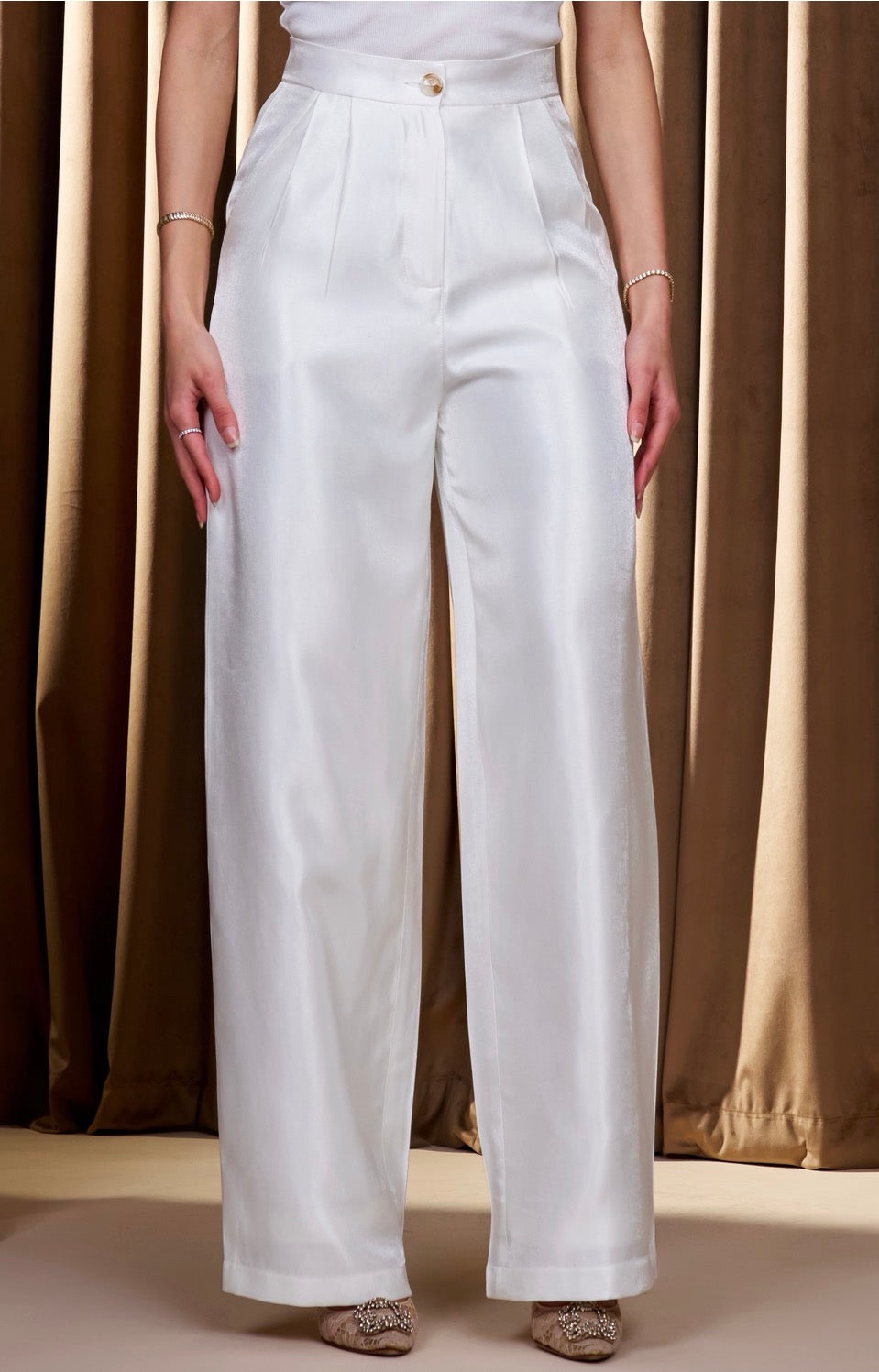 White Crystal pants