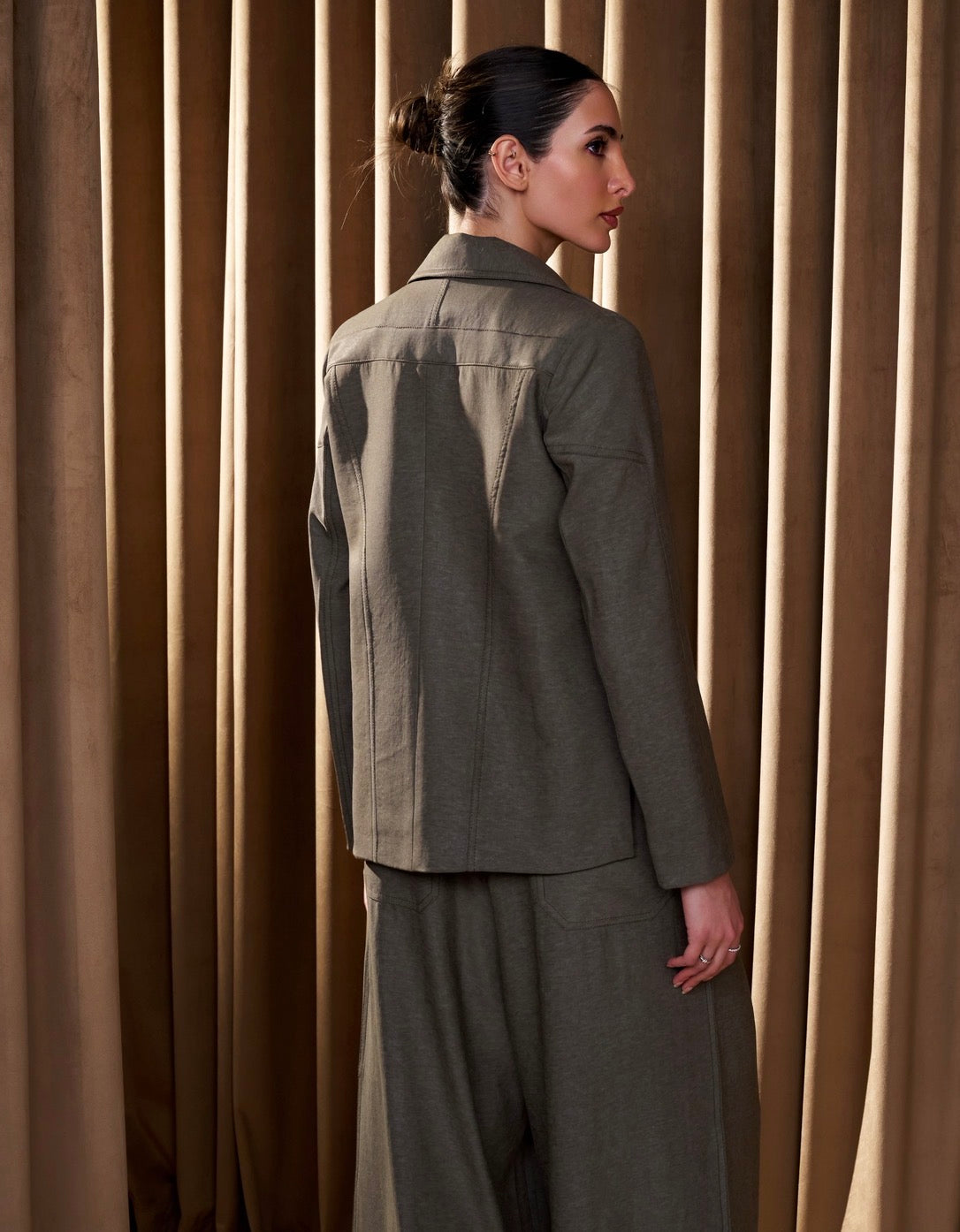 Khaki Luxe Set