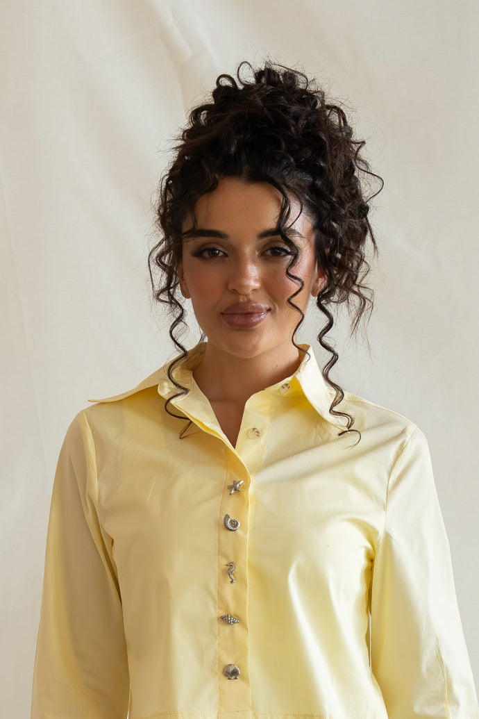 lemon breeze skirt set