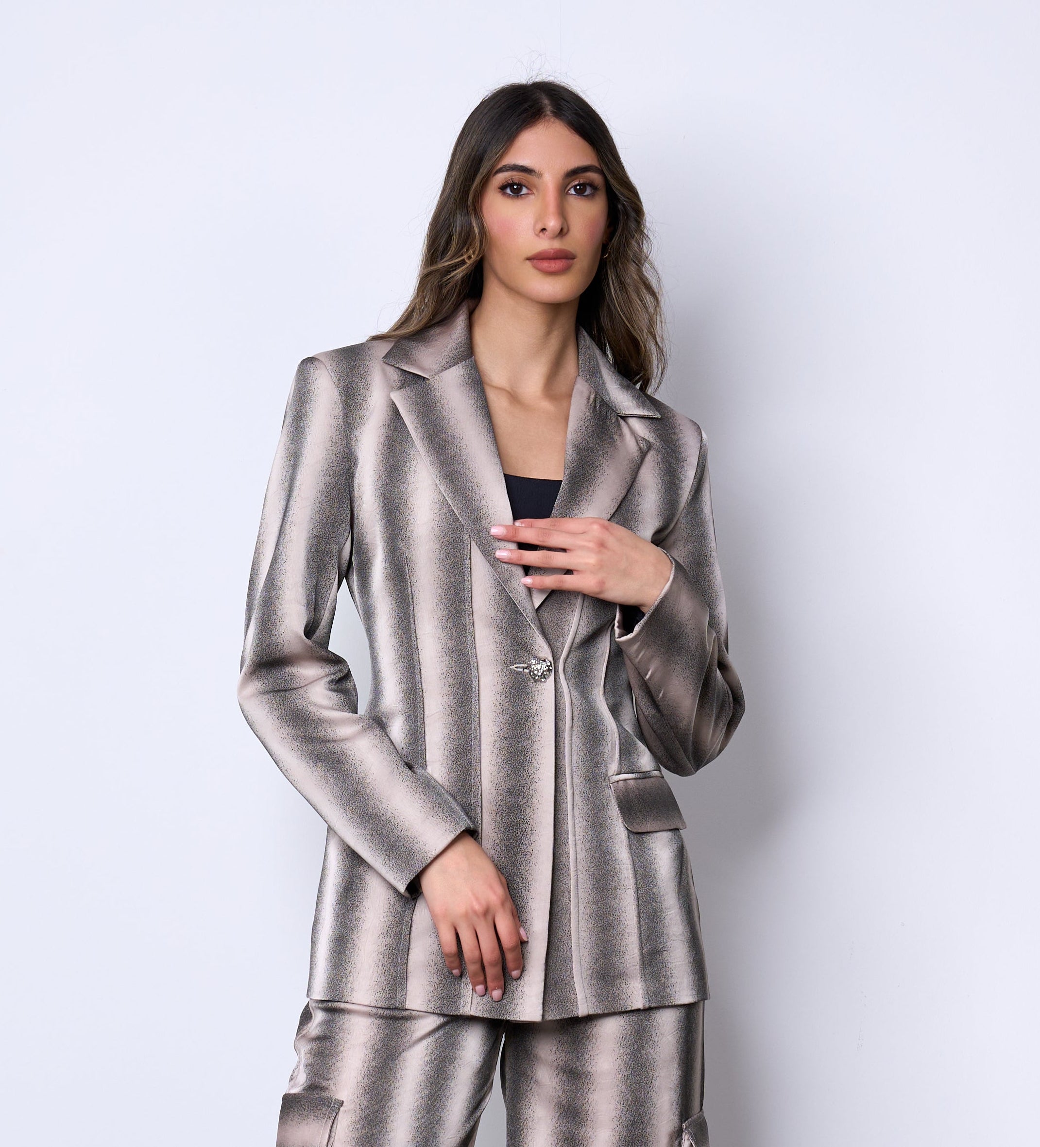 Shadow Striped Suit