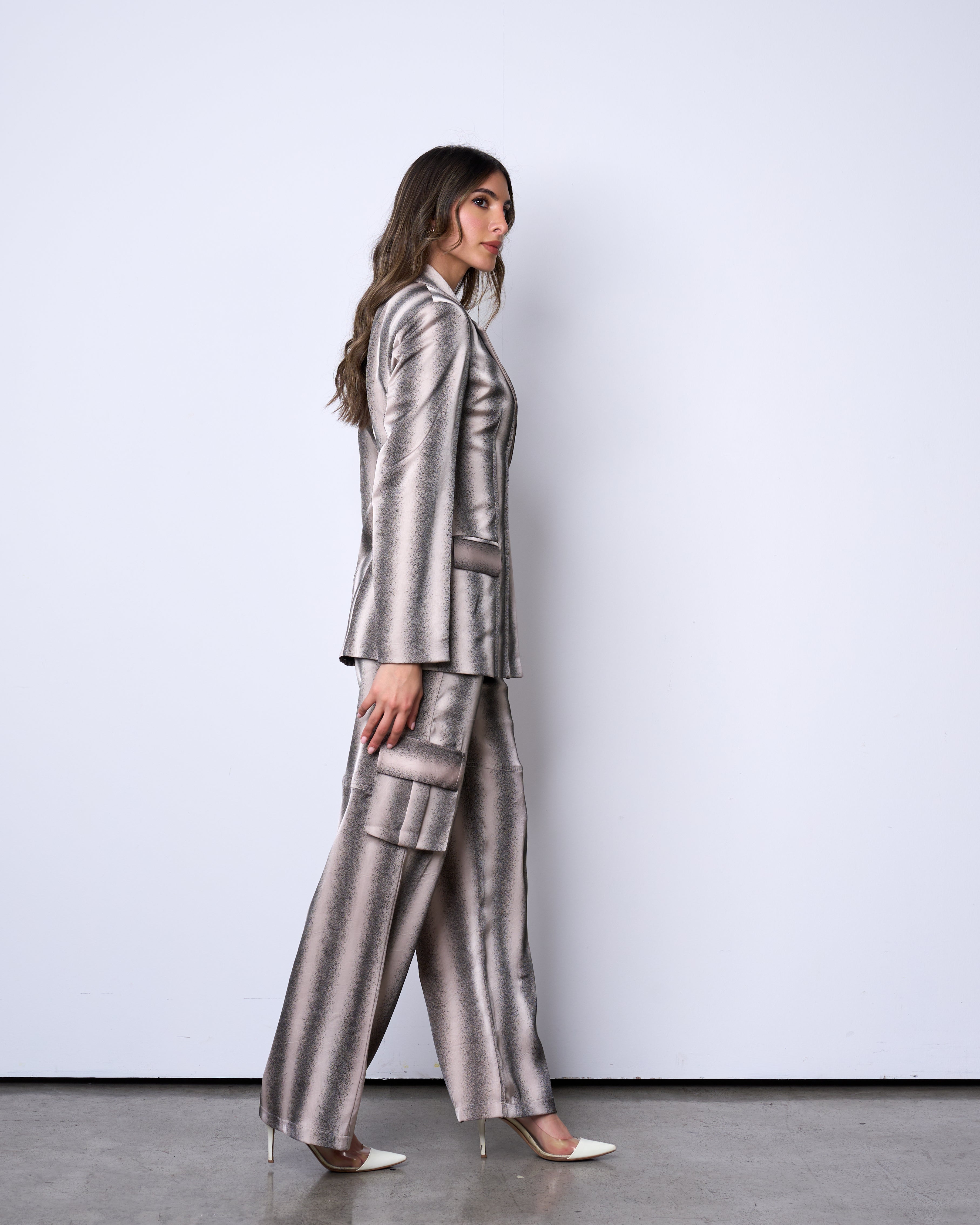 Shadow Striped Suit