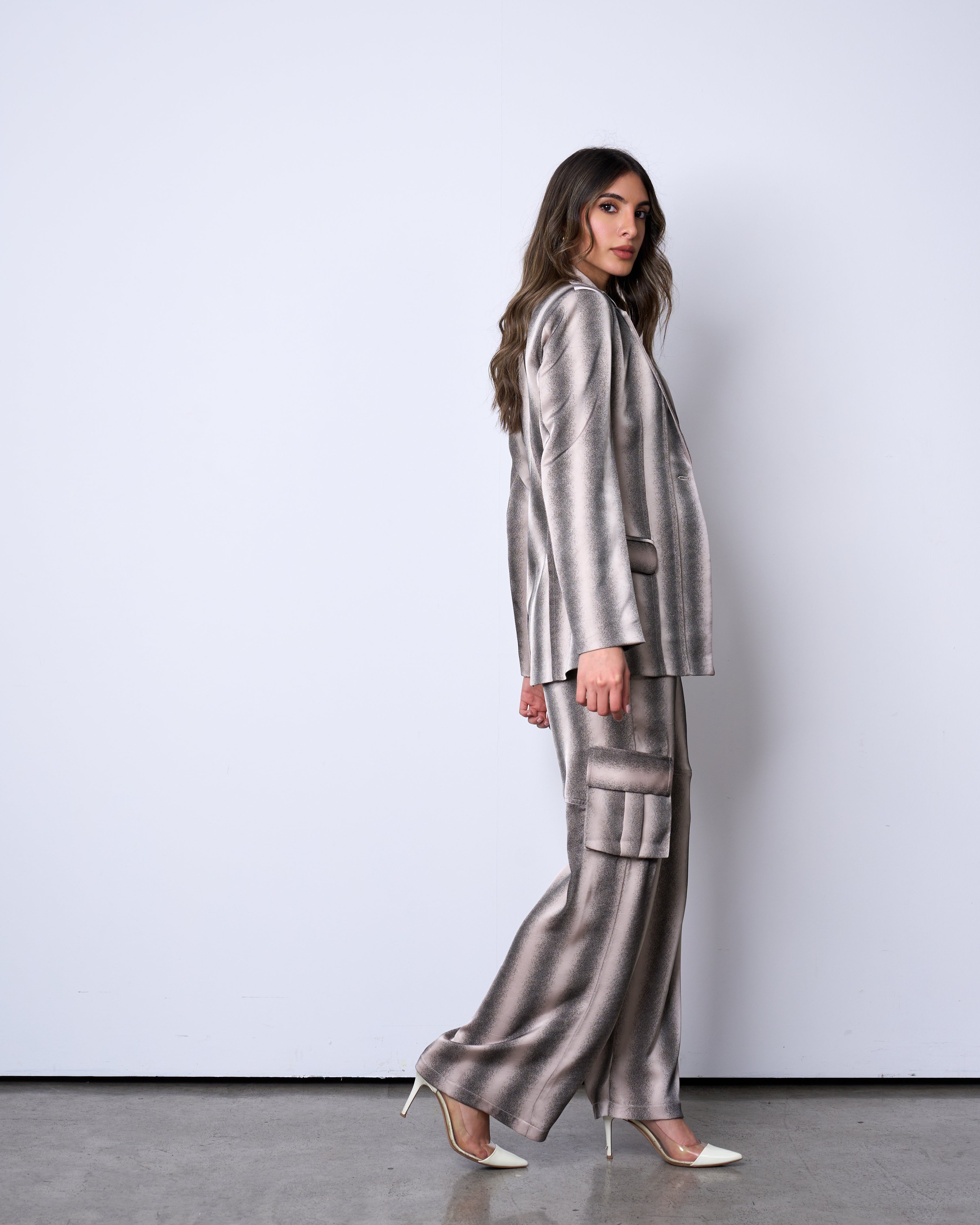 Shadow Striped Suit