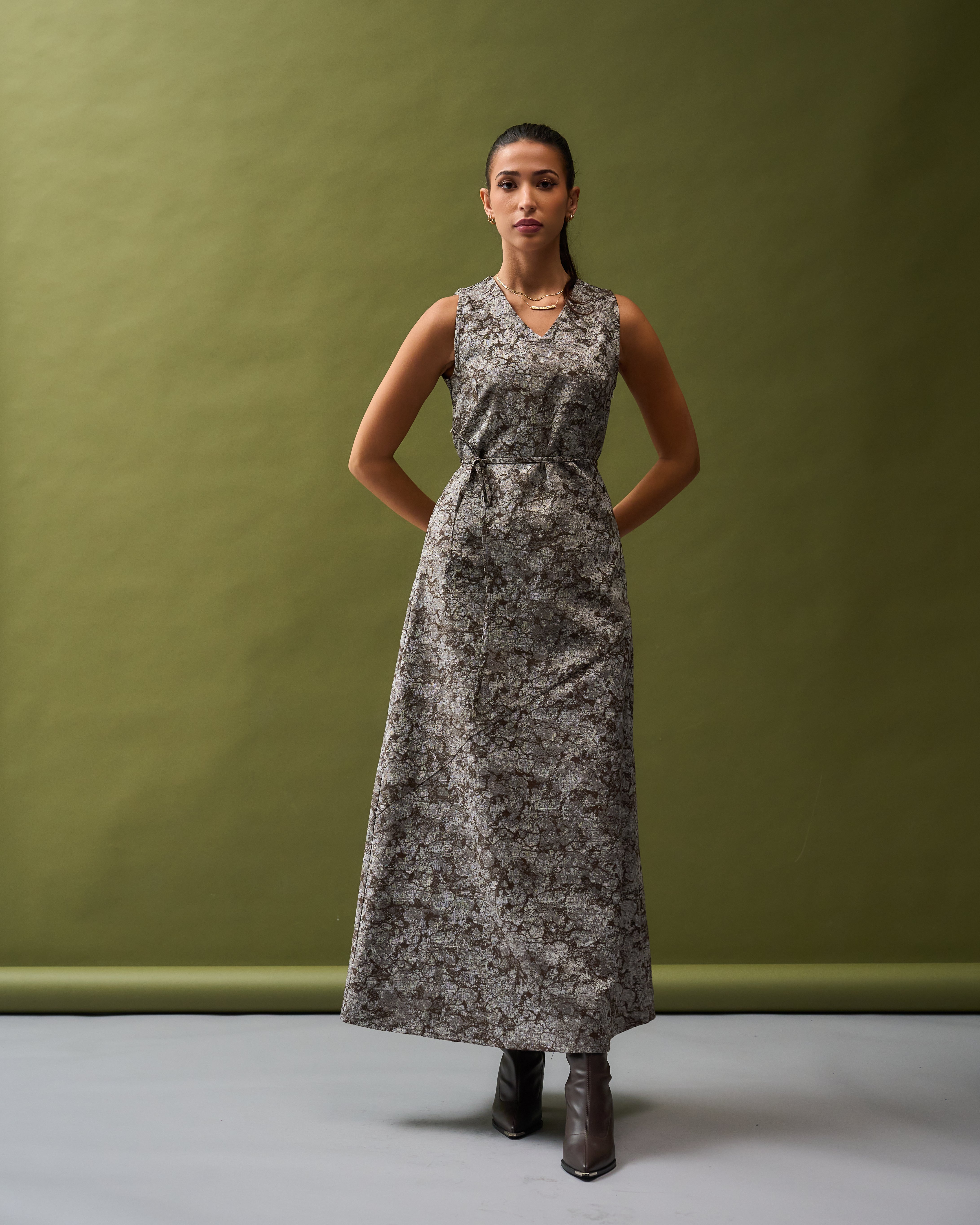 Chocolate Textured Dress