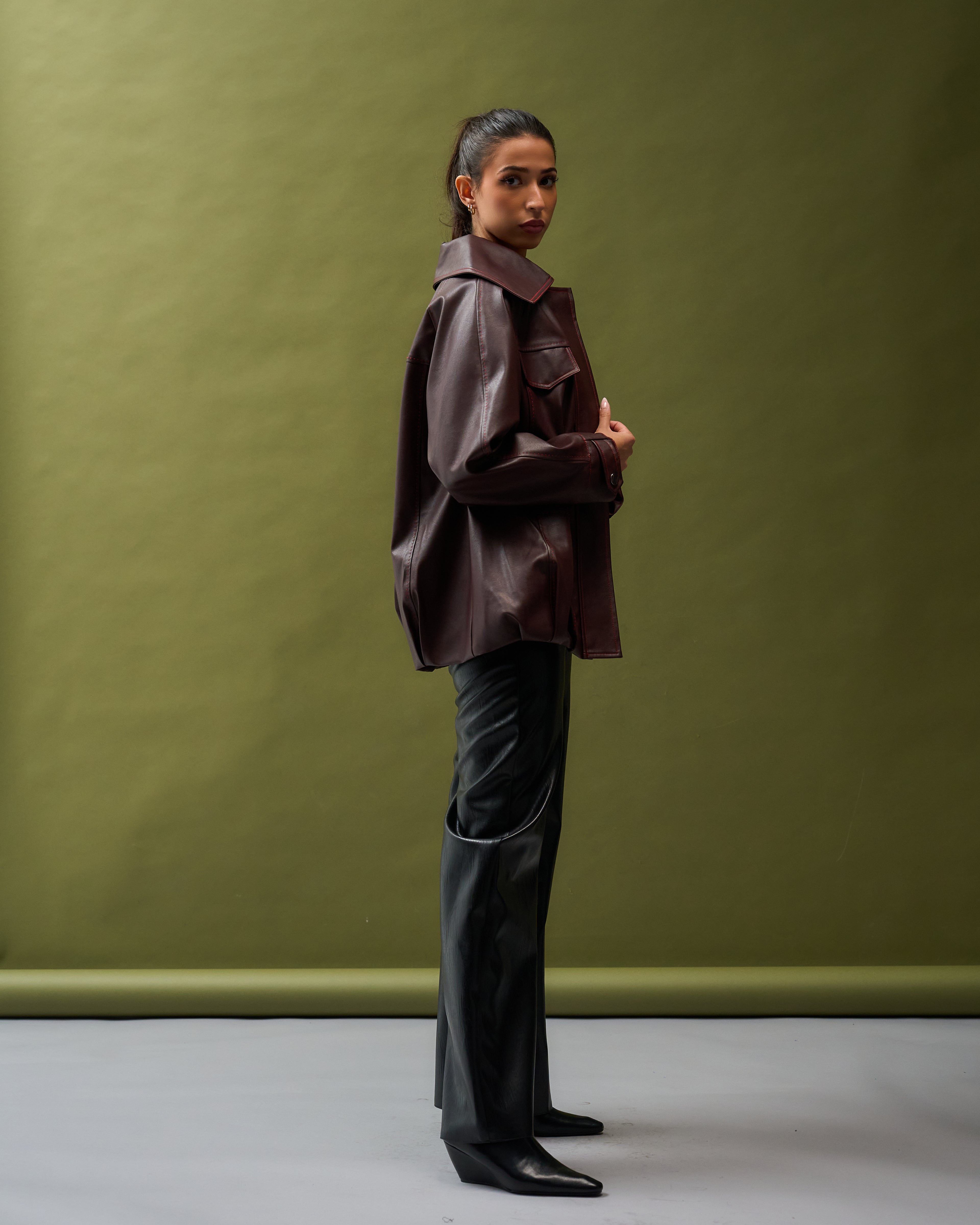 Deep Burgundy Jacket