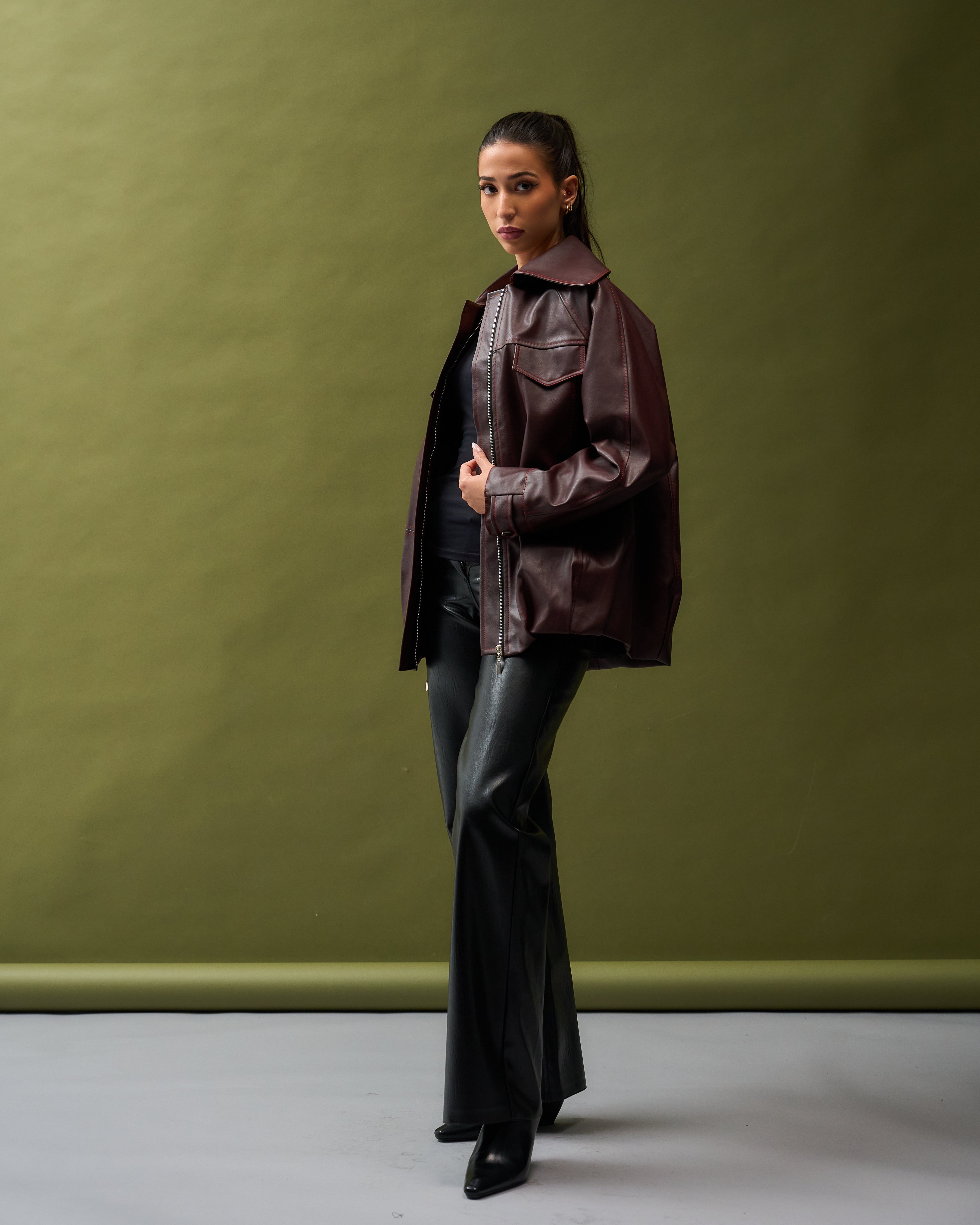 Deep Burgundy Jacket