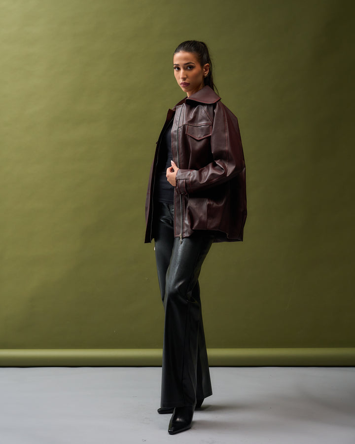 Deep Burgundy Jacket