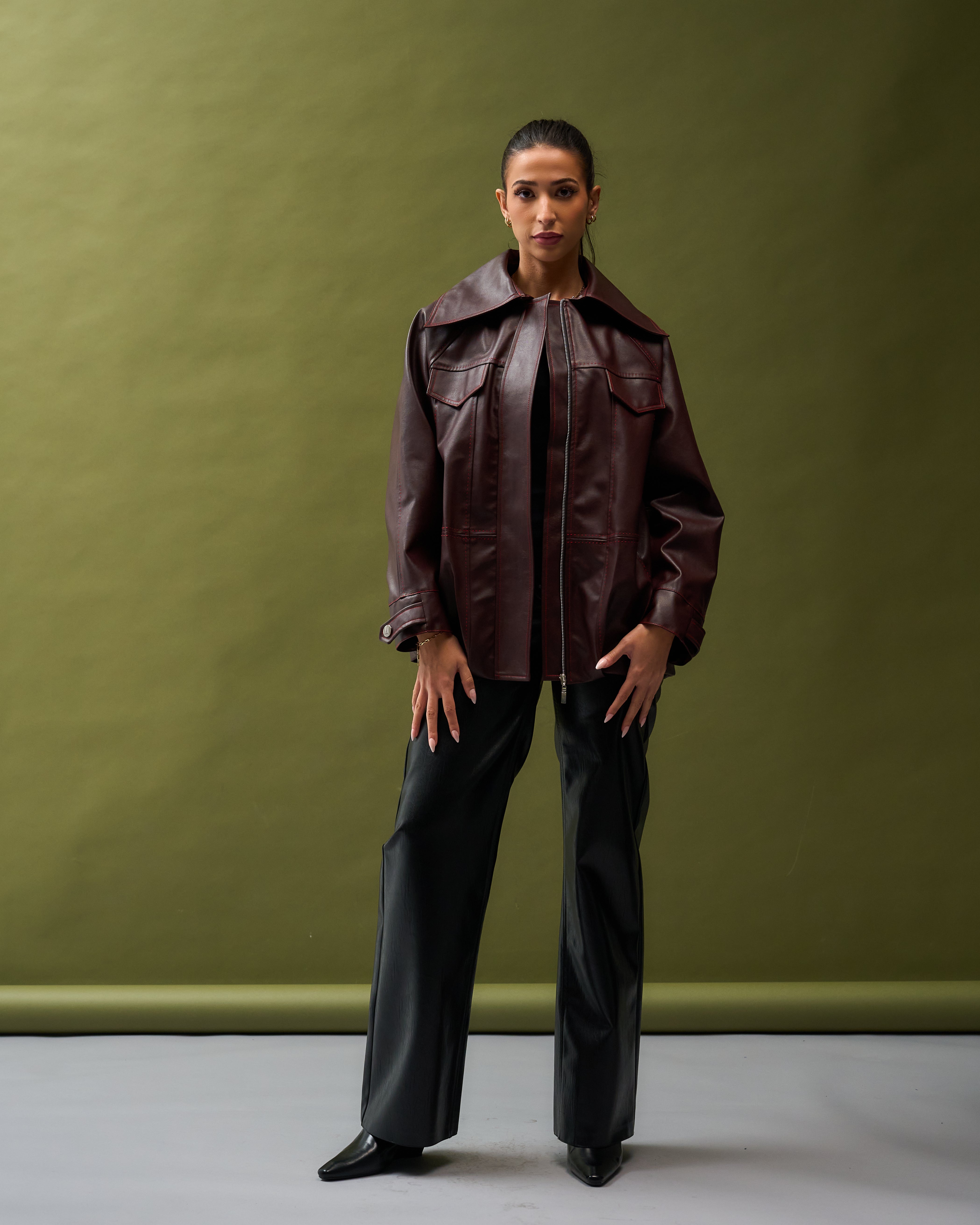 Deep Burgundy Jacket