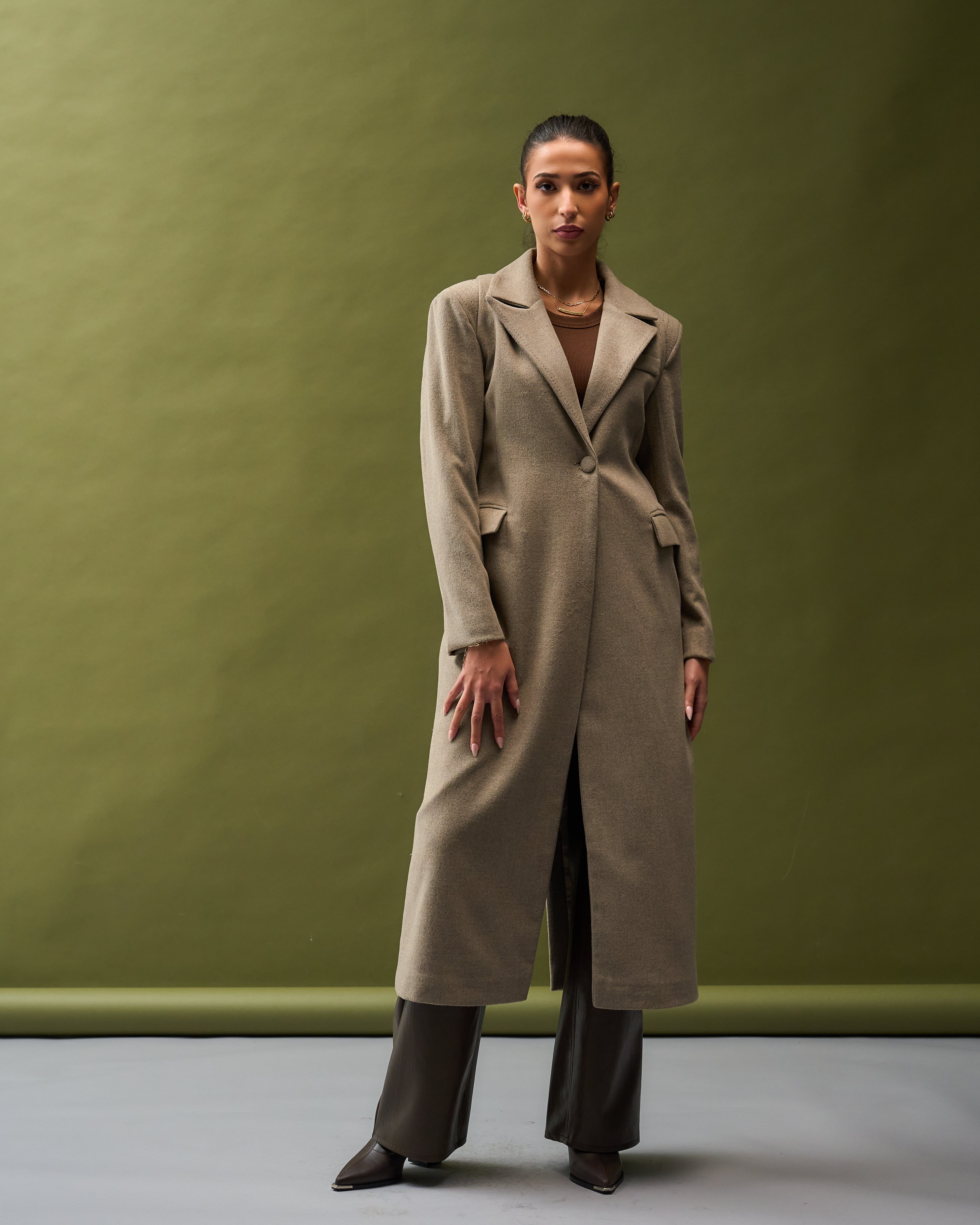 Sand Tailored Coat